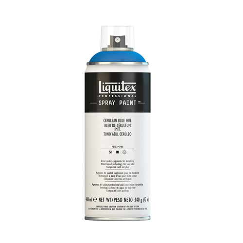 Liquitex Spray Paint 400 ml � Cerulean Blue Hue