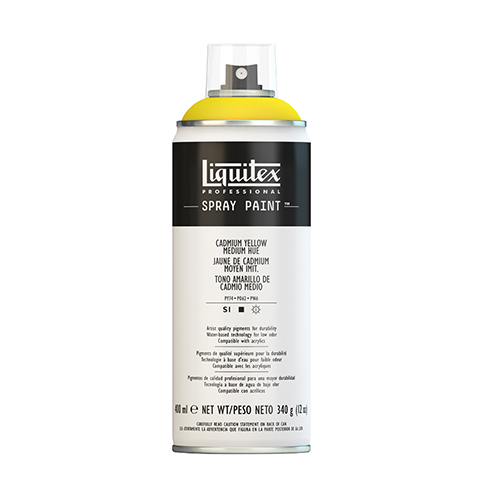 Liquitex Spray Paint 400 ml � Cadmium Yellow Medium Hue