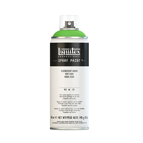 Liquitex Spray Paint 400 ml � Fluorescent Green