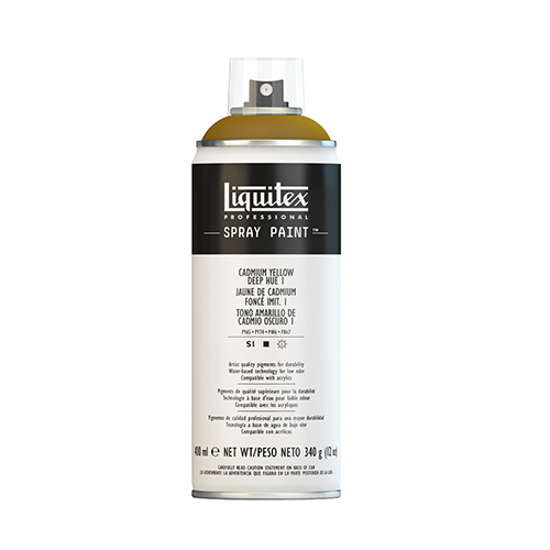 Liquitex Spray Paint 400 ml � Cadmium Yellow Deep Hue 1