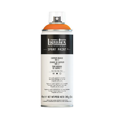 Liquitex Spray Paint 400 ml � Cadmium Orange Hue 2