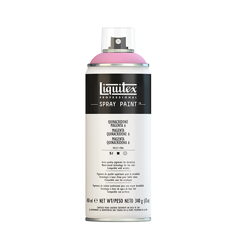 Liquitex Spray Paint 400 ml � Quinacridone Magenta 6