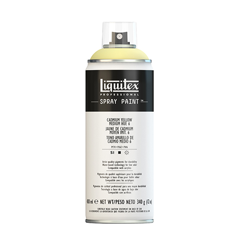 Liquitex Spray Paint 400 ml � Cadmium Yellow Medium Hue 6