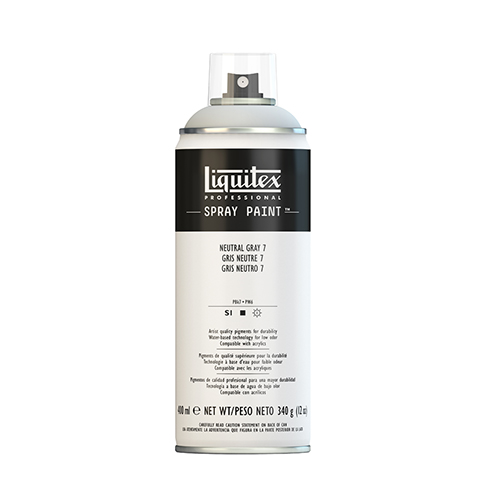 Liquitex Spray Paint 400 ml � Neutral Grey 7