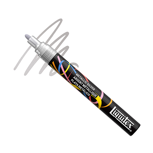 Liquitex Marker 2 mm - Metallic Silver