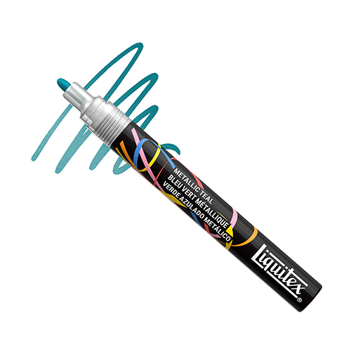 Liquitex Marker 2 mm - Metallic Teal