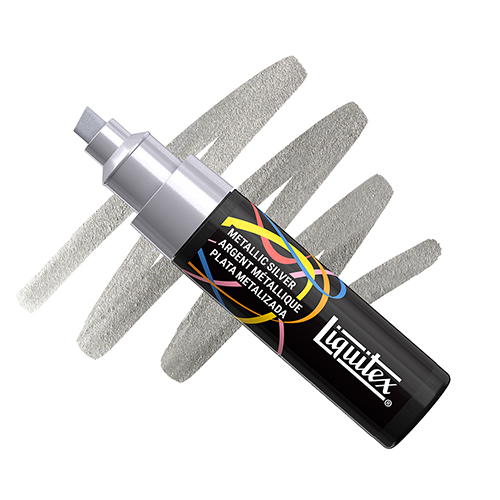 Liquitex Marker 8 mm - Metallic Silver