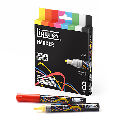 Liquitex Marker Set - Essential - 8 x 2 mm