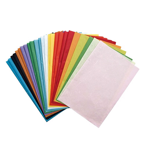 Folia Transparent Silk Fibre Paper � Assorted � 10 Pack