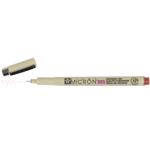 Sakura Pigma Micron 005 Pen 0.20mm - Brown