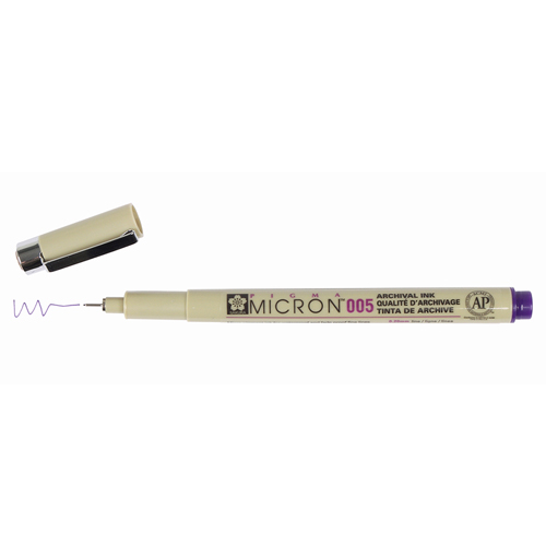 Sakura Pigma Micron 005 Pen 0.20mm - Purple