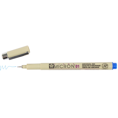 Sakura Pigma Micron 01 Pen 0.25mm - Blue