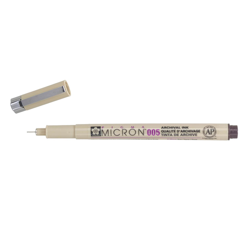 Sakura Pigma Micron 05 Pen 0.45mm - Brown