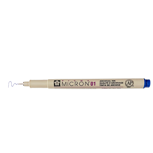 Sakura Pigma Micron 01 Pen 0.25mm - Royal Blue