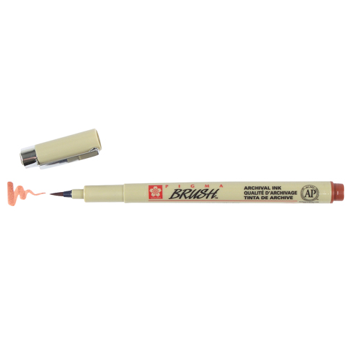 Sakura Pigma Brush Pen - Brown