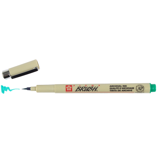 Sakura Pigma Brush Pen - Green