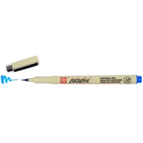 Sakura Pigma Brush Pen - Blue