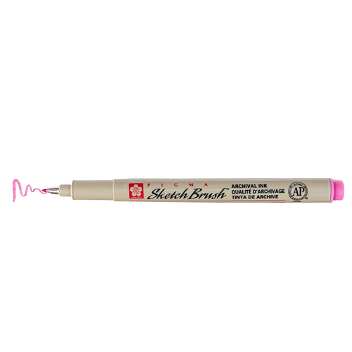 Sakura Pigma Sketch Brush Pen - Rose