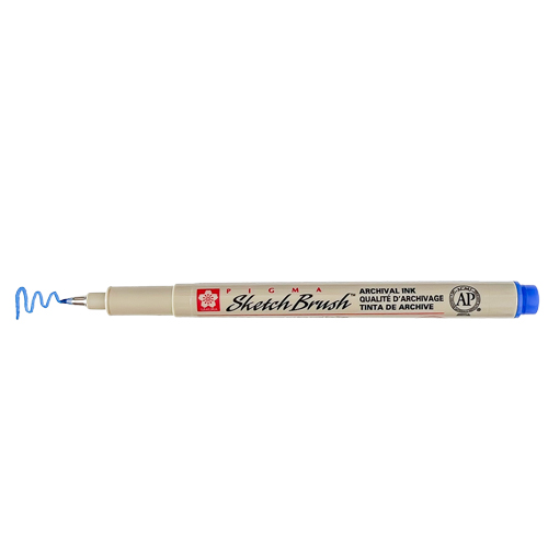 Sakura Pigma Sketch Brush Pen - Blue