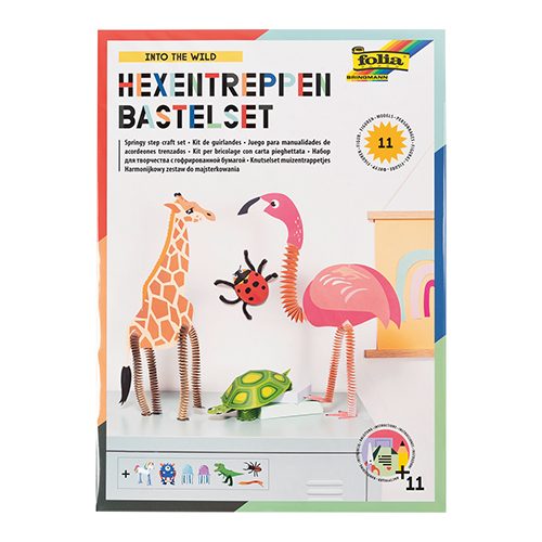 Folia Springy Craft Set � Wild Animals