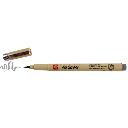 Sakura Pigma Brush Pen - Cool Grey
