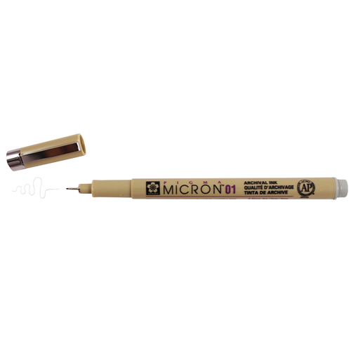 Sakura Pigma Micron 01 Pen 0.25mm - Light Cool Grey