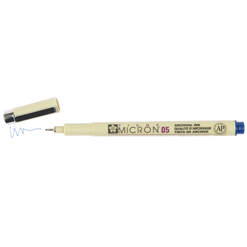 Sakura Pigma Micron 05 Pen 0.45mm - Royal Blue