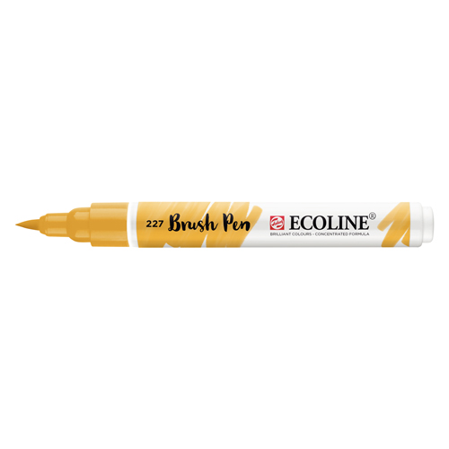 Ecoline Brush Pen - Yellow Ochre