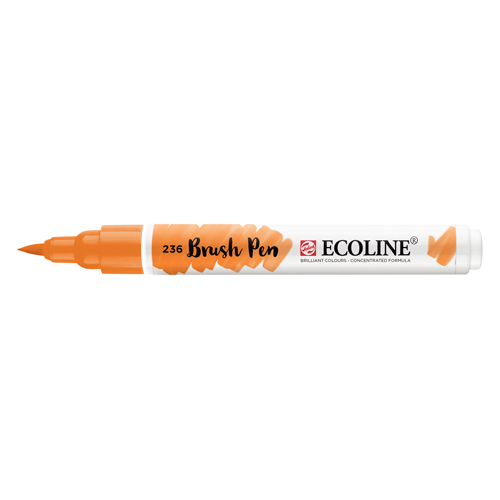 Ecoline Brush Pen - Light Orange