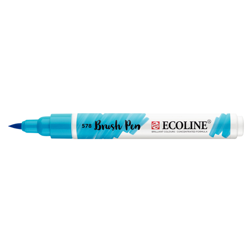 Ecoline Brush Pen - Sky Blue (Cyan)
