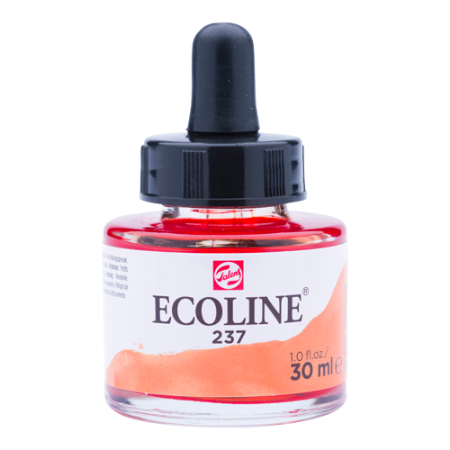 Ecoline Liquid Watersoluble Ink 30ml - Deep Orange