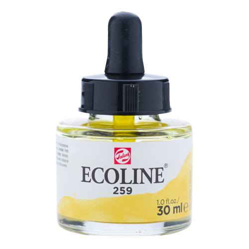Ecoline Liquid Watersoluble Ink 30ml - Sand Yellow