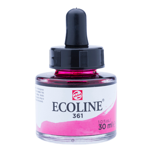 Ecoline Liquid Watersoluble Ink 30ml - Light Rose
