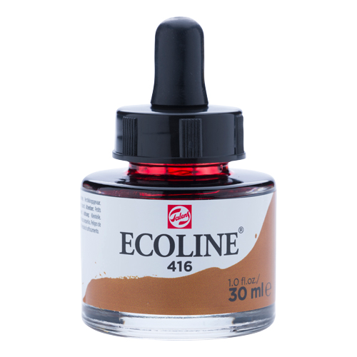Ecoline Liquid Watersoluble Ink 30ml - Sepia