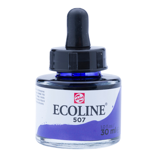 Ecoline Liquid Watersoluble Ink 30ml - Ultramarine Violet