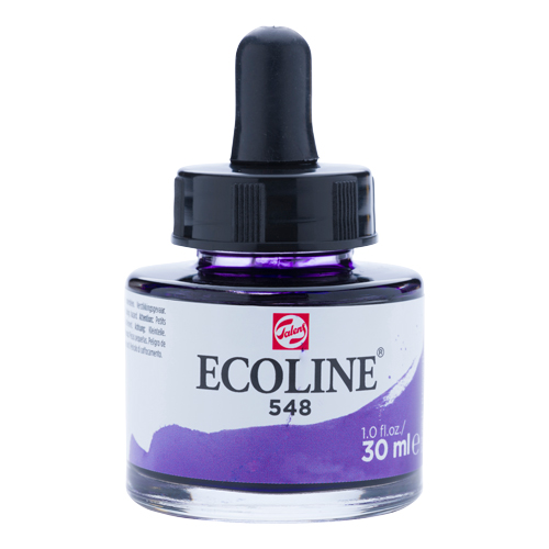 Ecoline Liquid Watersoluble Ink 30ml - Blue Violet