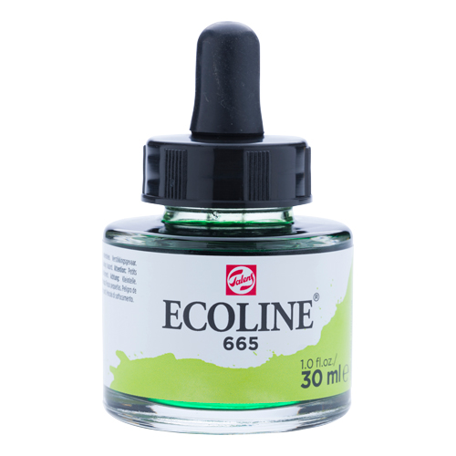 Ecoline Liquid Watersoluble Ink 30ml - Spring Green
