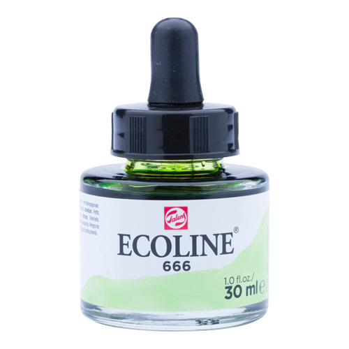 Ecoline Liquid Watersoluble Ink 30ml - Pastel Green