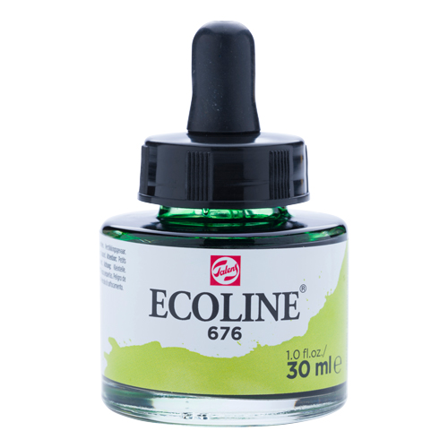 Ecoline Liquid Watersoluble Ink 30ml - Grass Green