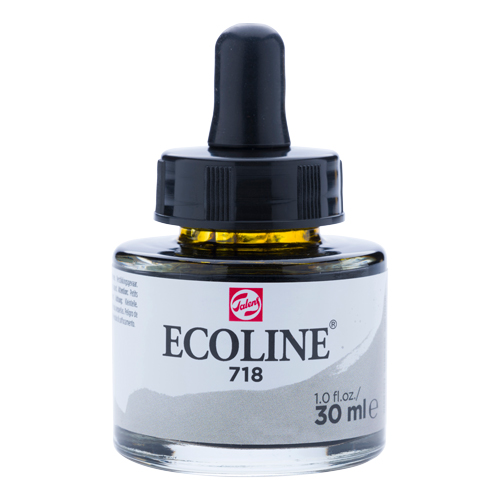 Ecoline Liquid Watersoluble Ink 30ml - Warm Grey