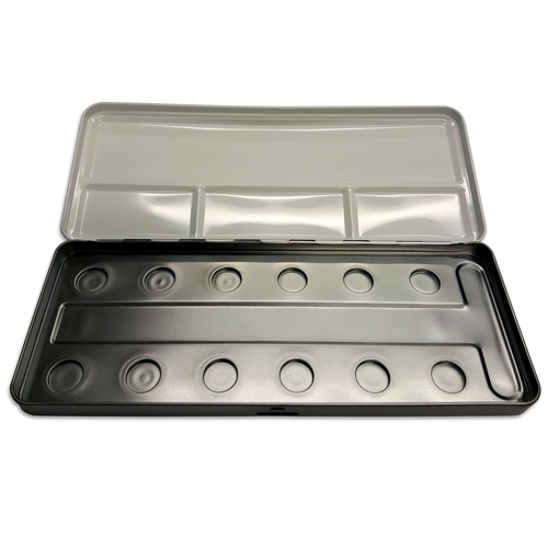 Finetec Empty 12 Pans Metal Box