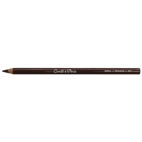 Cont&eacute; &agrave; Paris Round Sketching Pencil - Sepia