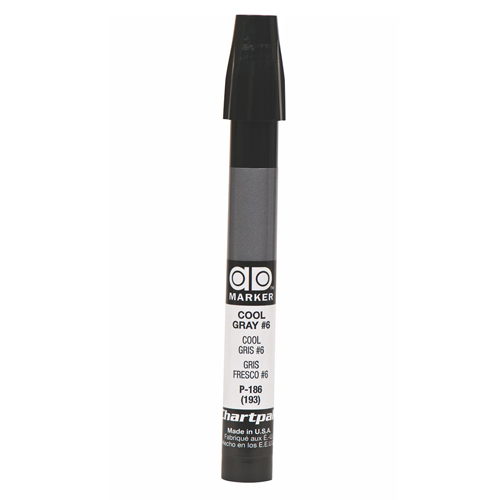 Chartpak AD Marker P186 Cool Grey #6