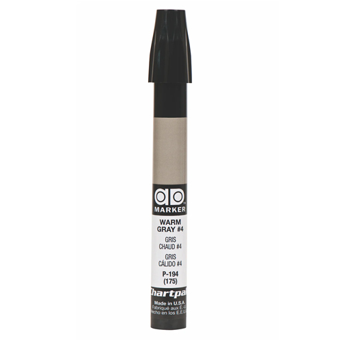 Chartpak AD Marker P194 Warm Grey #4