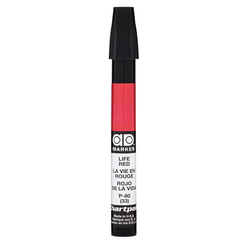 Chartpak AD Marker P80 Life Red