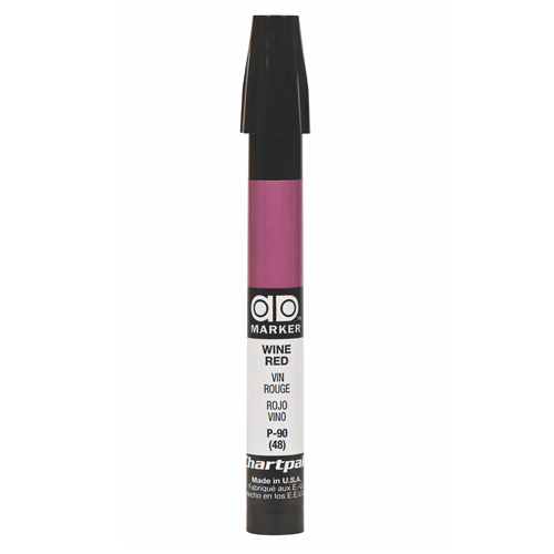 Chartpak AD Marker P90 Wine Red