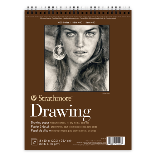 Strathmore 400 Series Drawing Pad - 8" x 10"