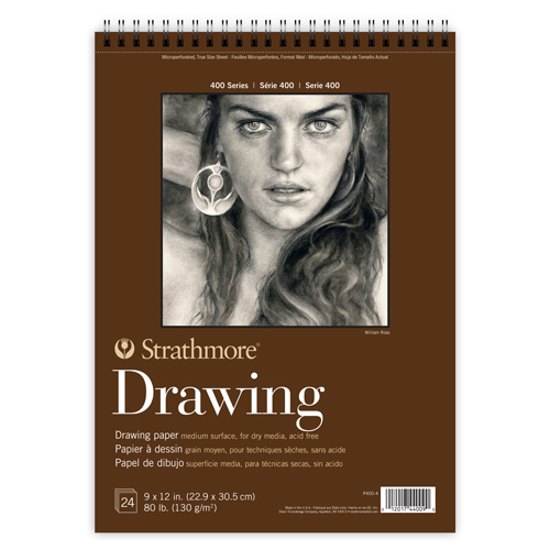 Strathmore 400 Series Drawing Pad - 9" x 12"