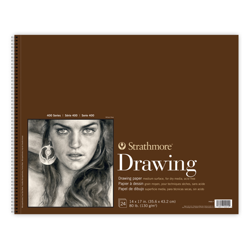 Strathmore 400 Series Drawing Pad - 14" x 17"