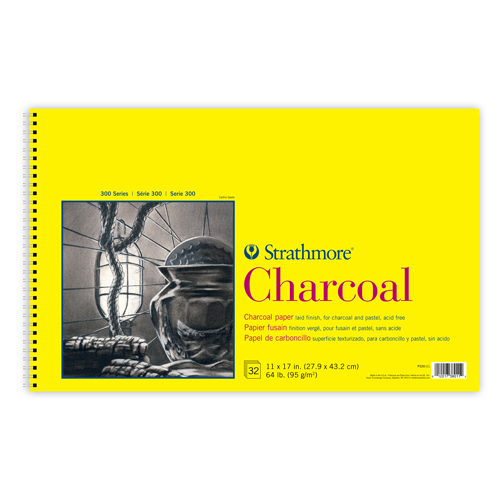 Strathmore 300 Series Charcoal Drawing Pad - 11" x 17"